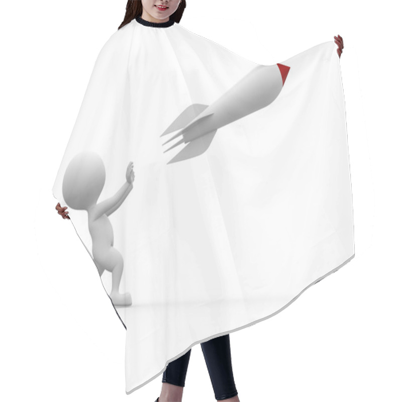 Personality  Rocket Hair Cutting Cape