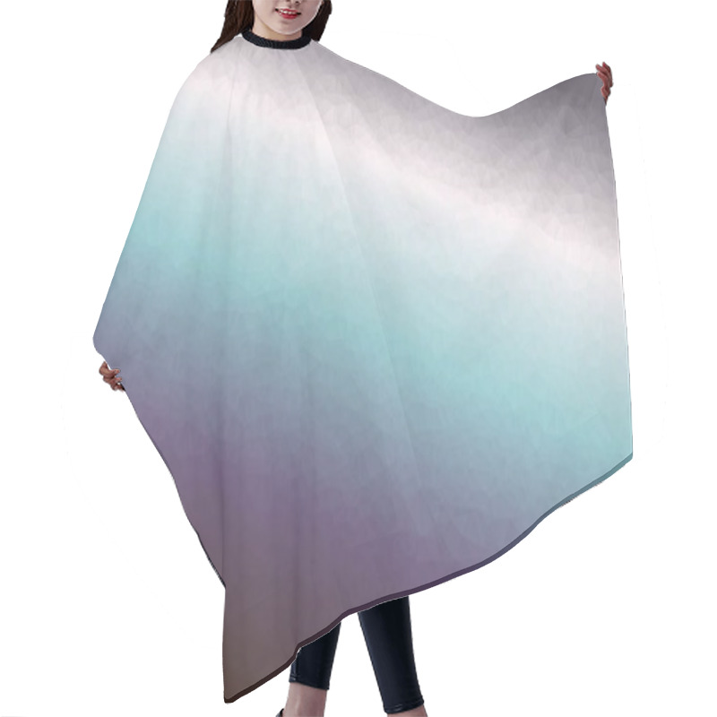 Personality  Abstract Geometric Background With Poly Pattern Hair Cutting Cape