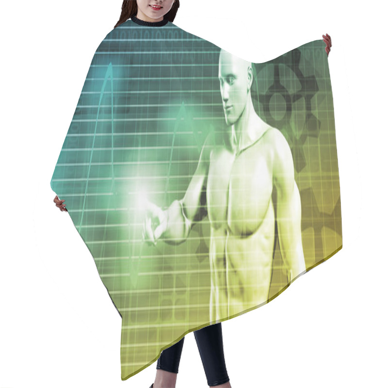 Personality  Open Source Technology Hair Cutting Cape