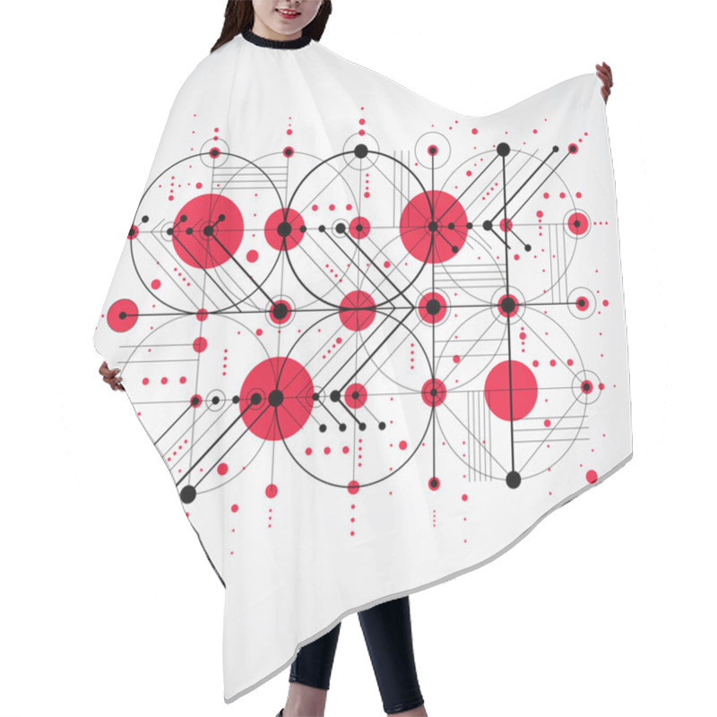 Personality  Bauhaus Art Composition Hair Cutting Cape