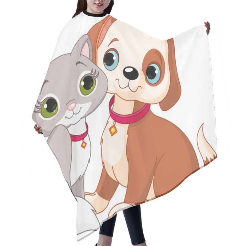 Personality  Cat And Dog Hair Cutting Cape