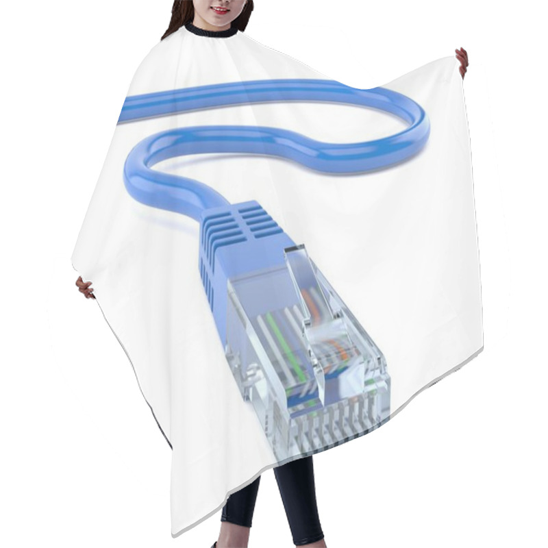 Personality  Network Cable Hair Cutting Cape