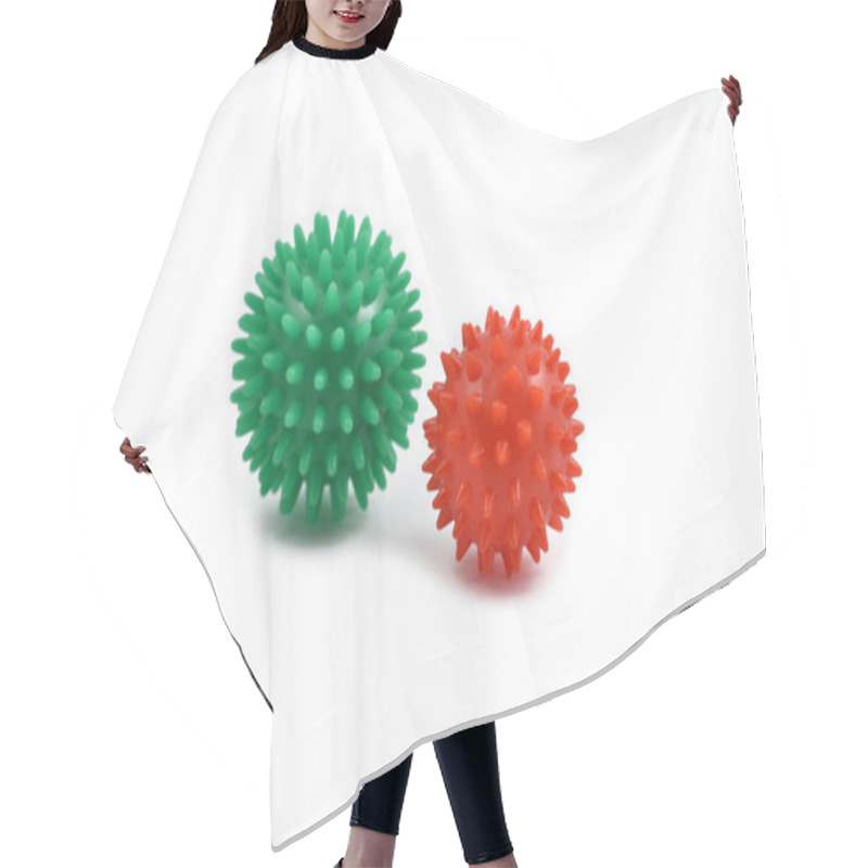 Personality  Massage Ball Stock Images Hair Cutting Cape