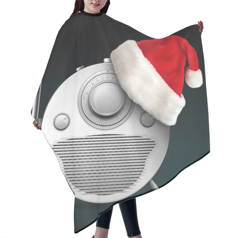 Personality  Christmas And New Year Radio Hair Cutting Cape