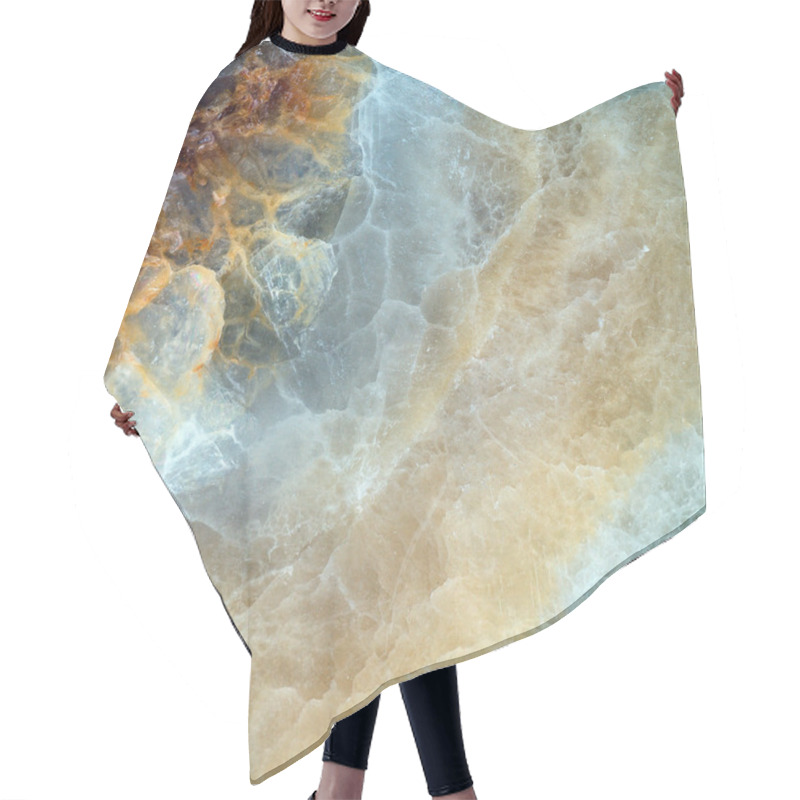 Personality  Marble Stone Hair Cutting Cape