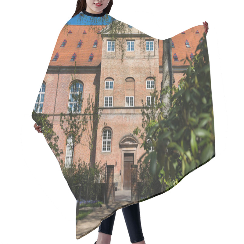 Personality  Urban Scene With Beautiful Building In Copenhagen, Denmark Hair Cutting Cape