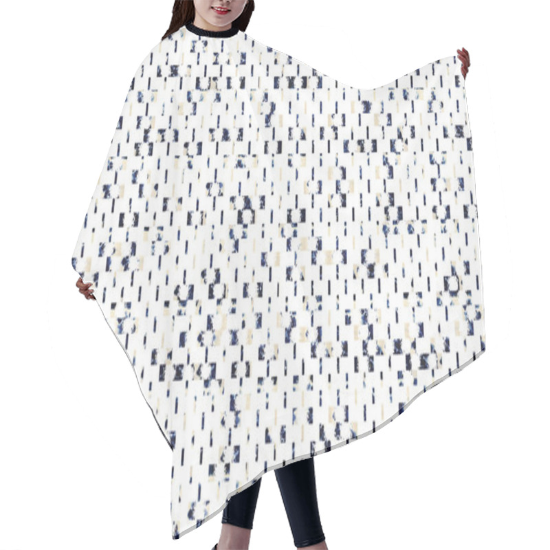 Personality  Geometry Texture Classic Modern Repeat Pattern Hair Cutting Cape