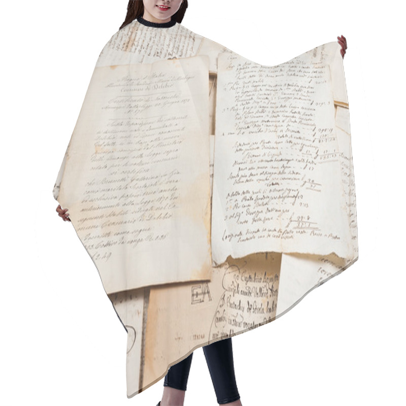 Personality  Manuscripts Hair Cutting Cape