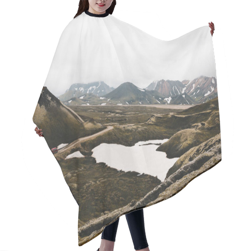 Personality  Rural Road Hair Cutting Cape