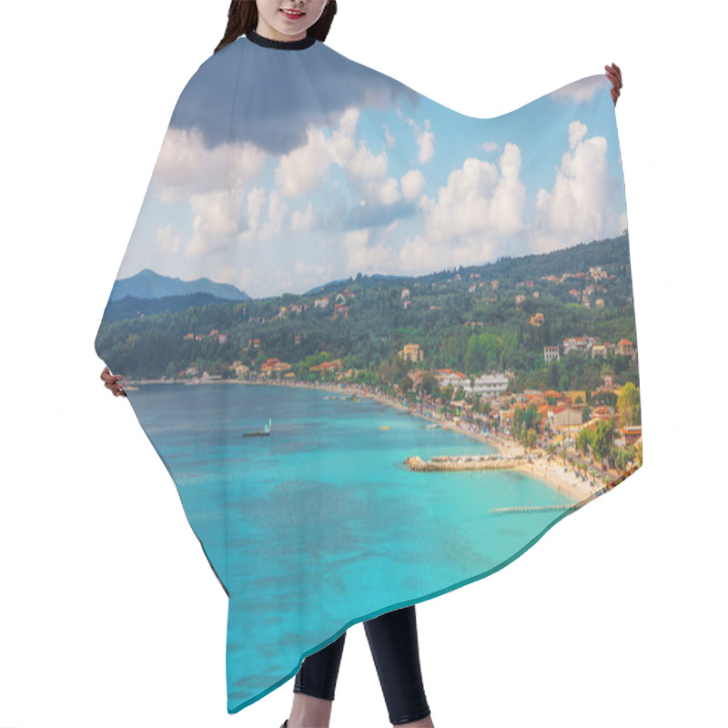 Personality  Clouds Over Ipsos, Corfu Hair Cutting Cape