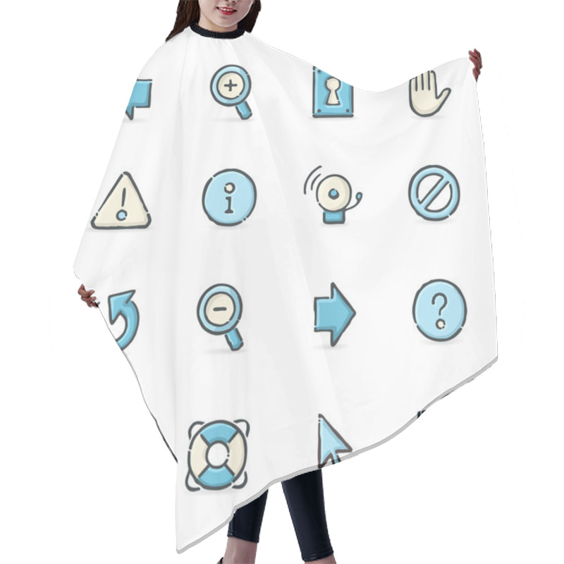 Personality  Internet Icons Hair Cutting Cape