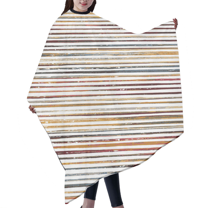 Personality  High-definition Geometry Texture Repeat Pattern On A Creative Texture Surface Hair Cutting Cape