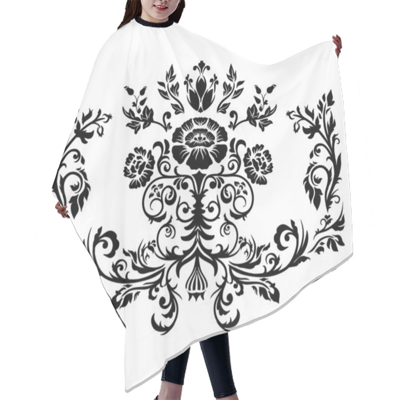 Personality  Damask Ornament. Hair Cutting Cape