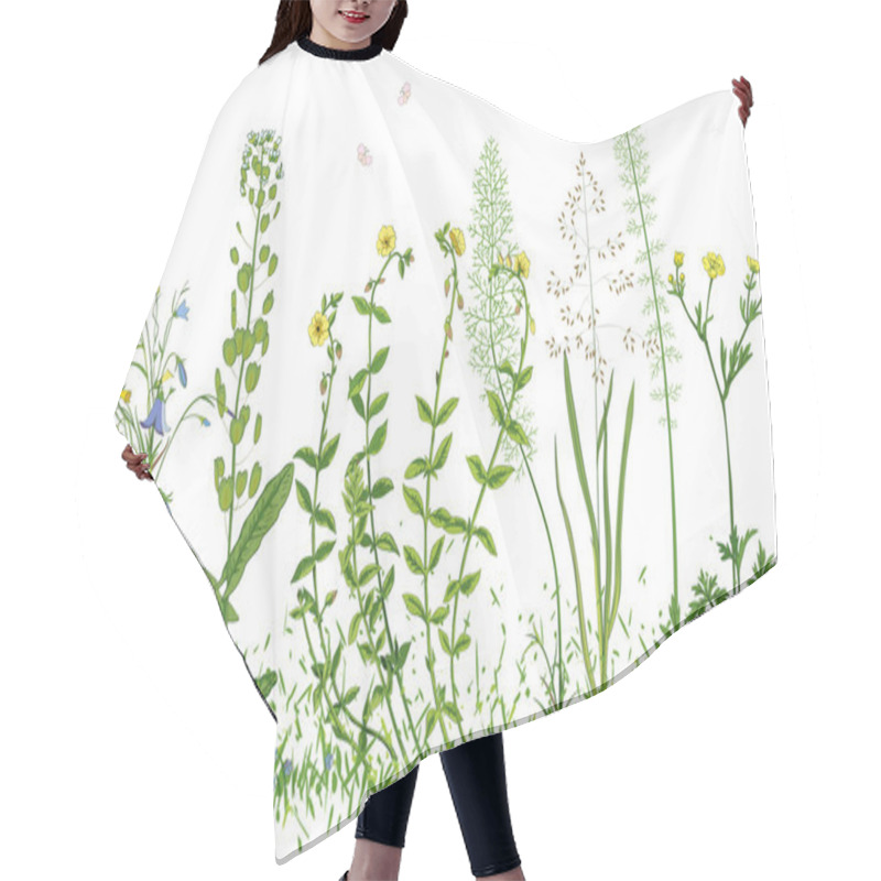 Personality  Meadow Grass Hair Cutting Cape