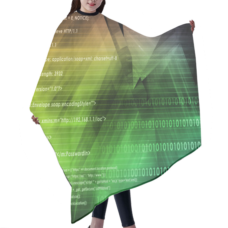 Personality  System Software Hair Cutting Cape