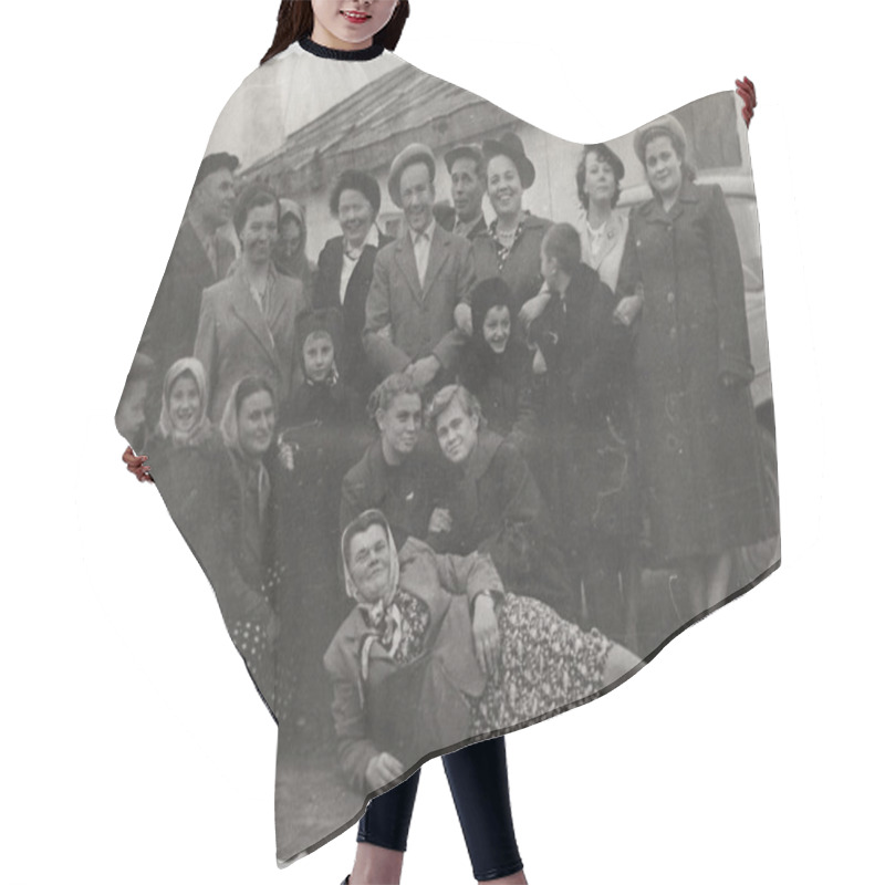 Personality  Family Portrait Hair Cutting Cape