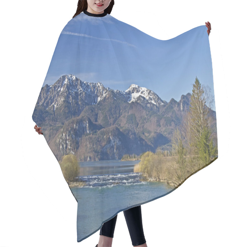 Personality  Lake  Kochel In Upper Bavaria Hair Cutting Cape