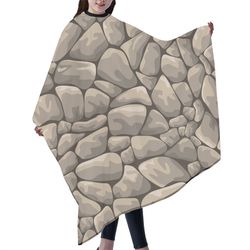 Personality  Stone Seamless Background Hair Cutting Cape