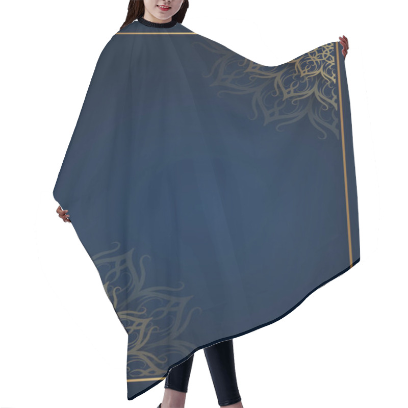 Personality  Luxury Background With Mandala Ornament Hair Cutting Cape