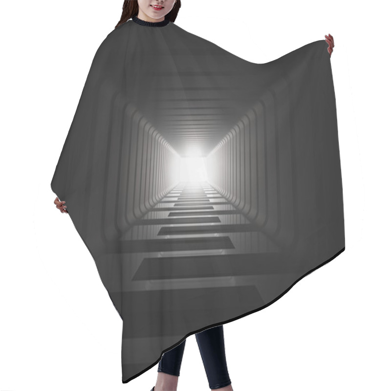 Personality  Light At The End Of The Tunnel Hair Cutting Cape