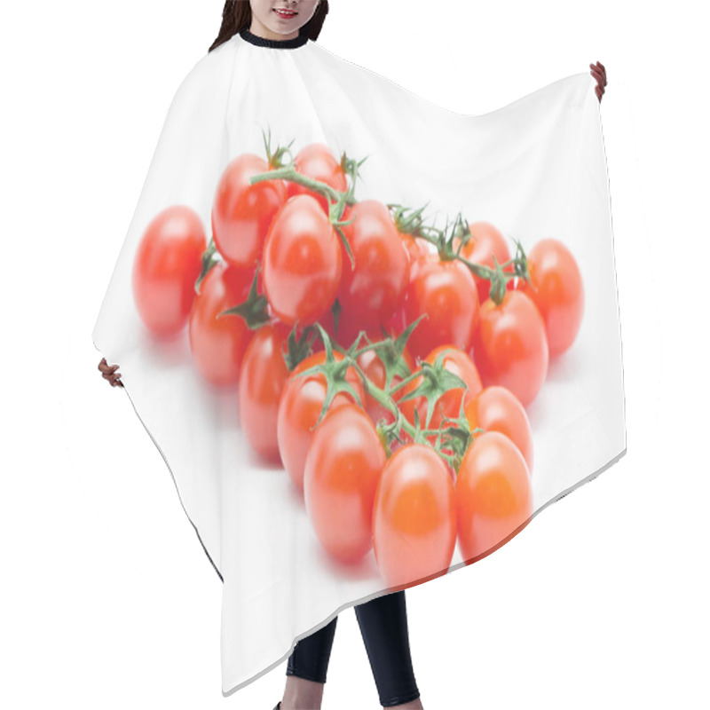 Personality  Tomatoes With Green Leaves Hair Cutting Cape