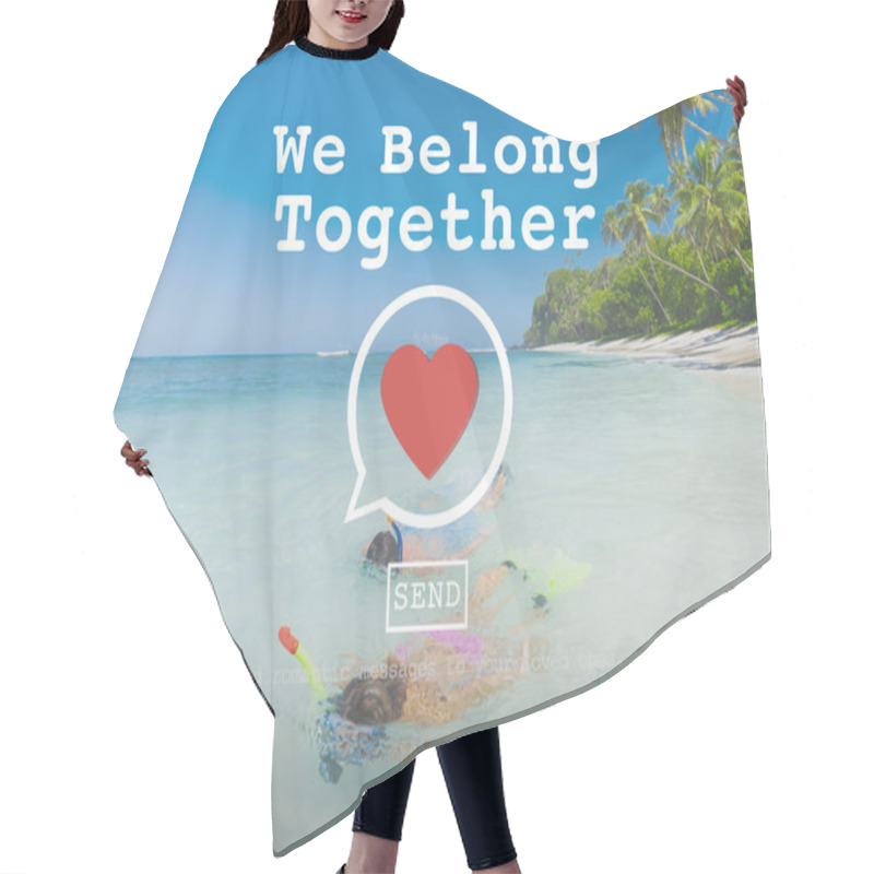 Personality  We Belong Together  Hair Cutting Cape