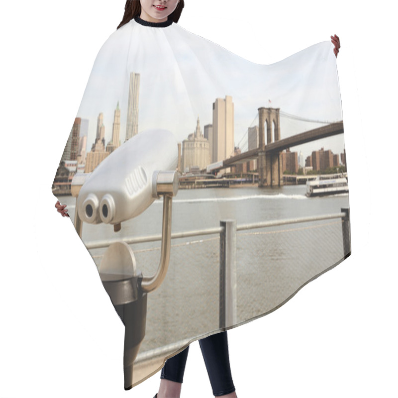 Personality  New York Sightseeing Hair Cutting Cape