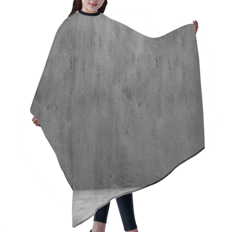 Personality  Blank Concrete Wide Dark Wall Texture Background Hair Cutting Cape