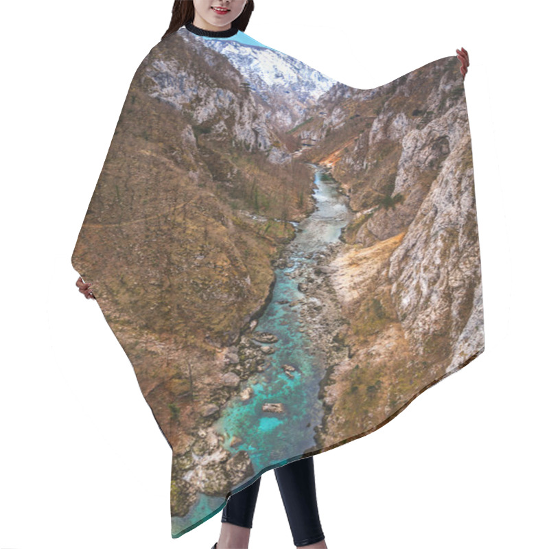 Personality  Piva River Canyon Hair Cutting Cape