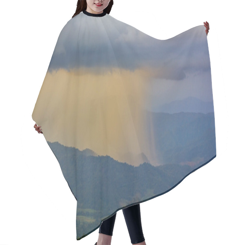 Personality  Sunset Hair Cutting Cape