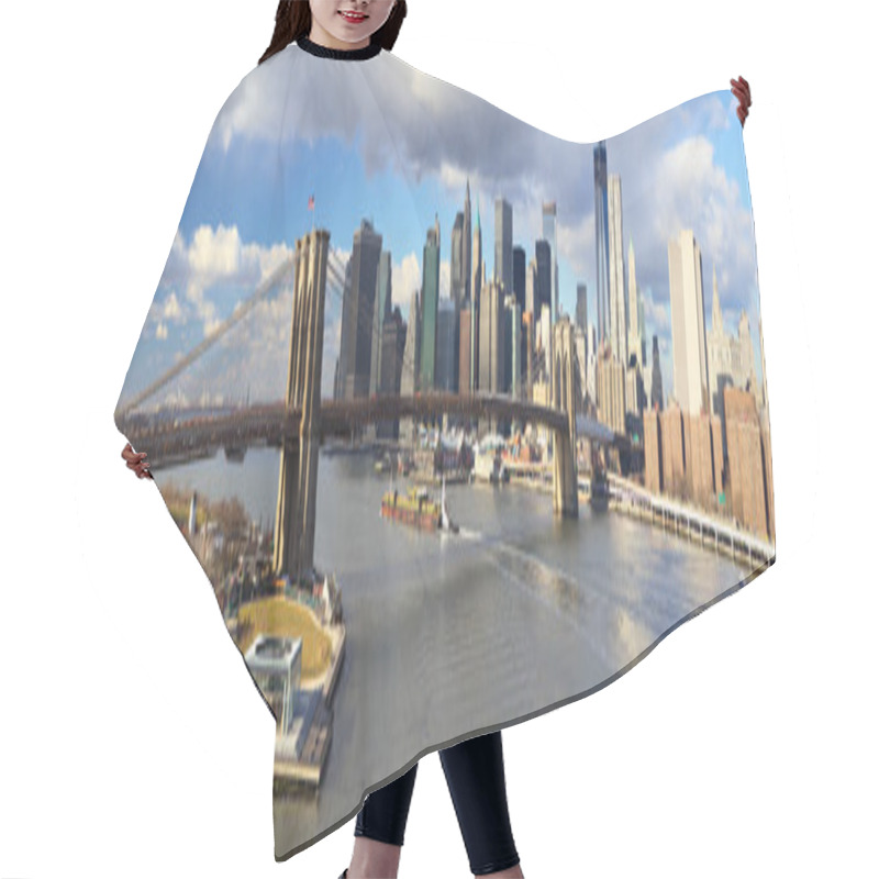 Personality  Manhattan Panorama Hair Cutting Cape