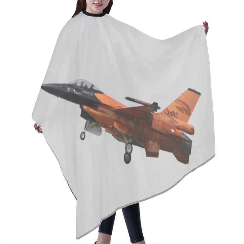 Personality  Czech F16 Fighting Falcon Hair Cutting Cape