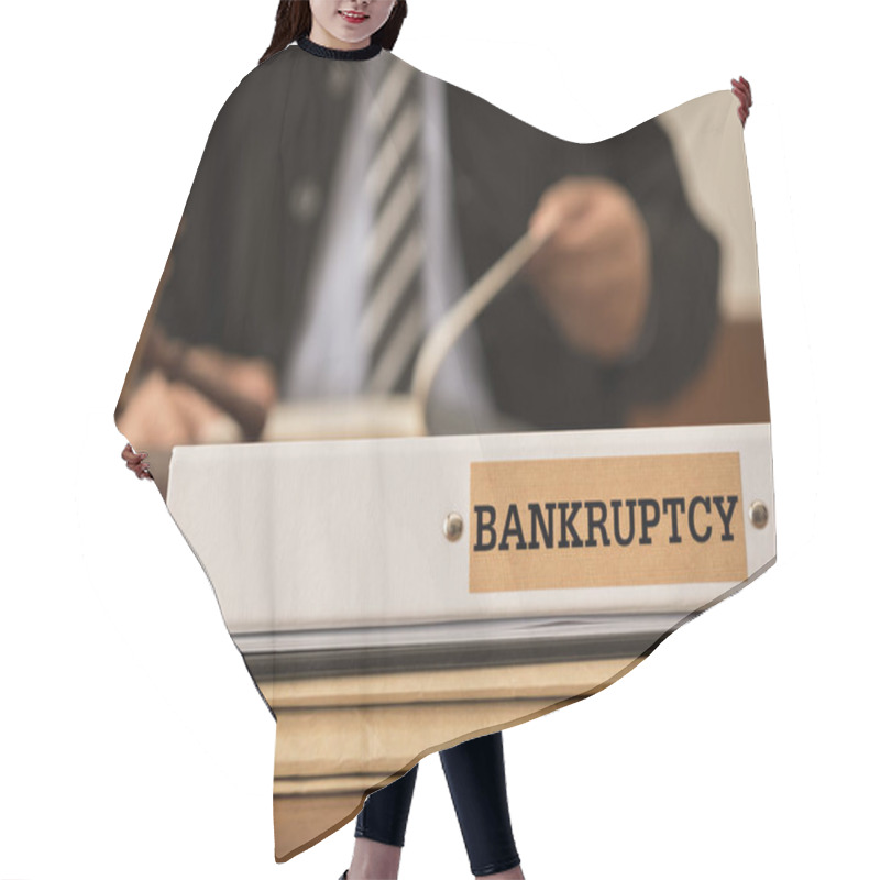 Personality  Bankruptcy Hair Cutting Cape