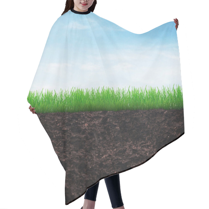 Personality  Growth Concept Background Hair Cutting Cape