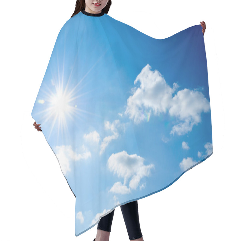 Personality  Sky And Sun Hair Cutting Cape