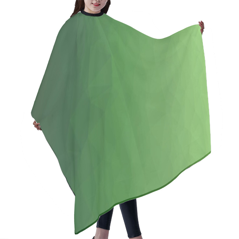 Personality  Creative Prismatic Background With Polygonal Pattern Hair Cutting Cape