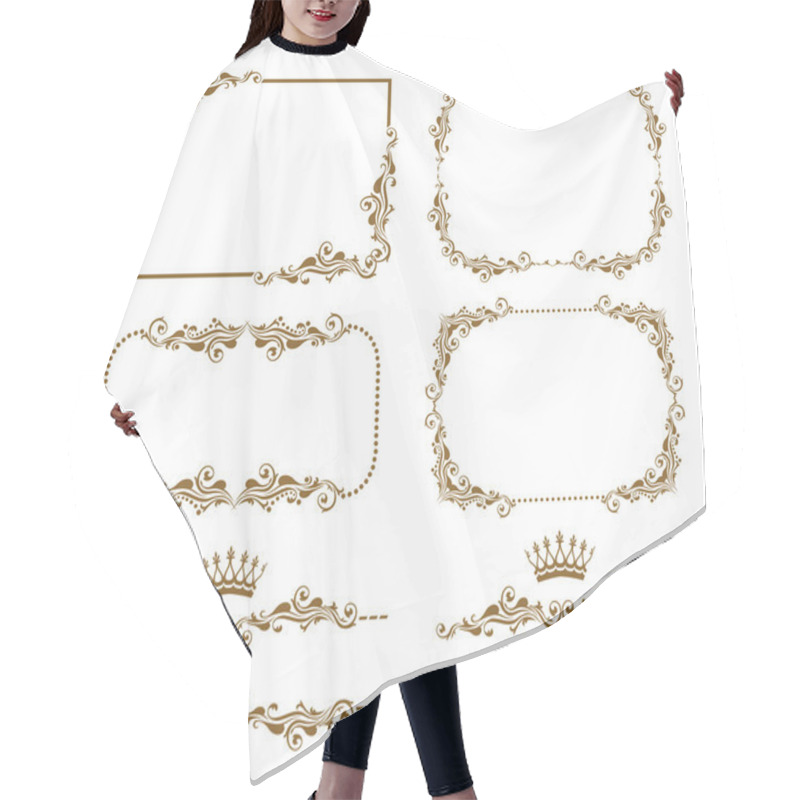 Personality  Decorative Frame Hair Cutting Cape