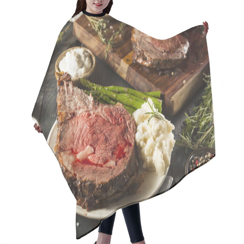 Personality  Homemade Grass Fed Prime Rib Roast Hair Cutting Cape