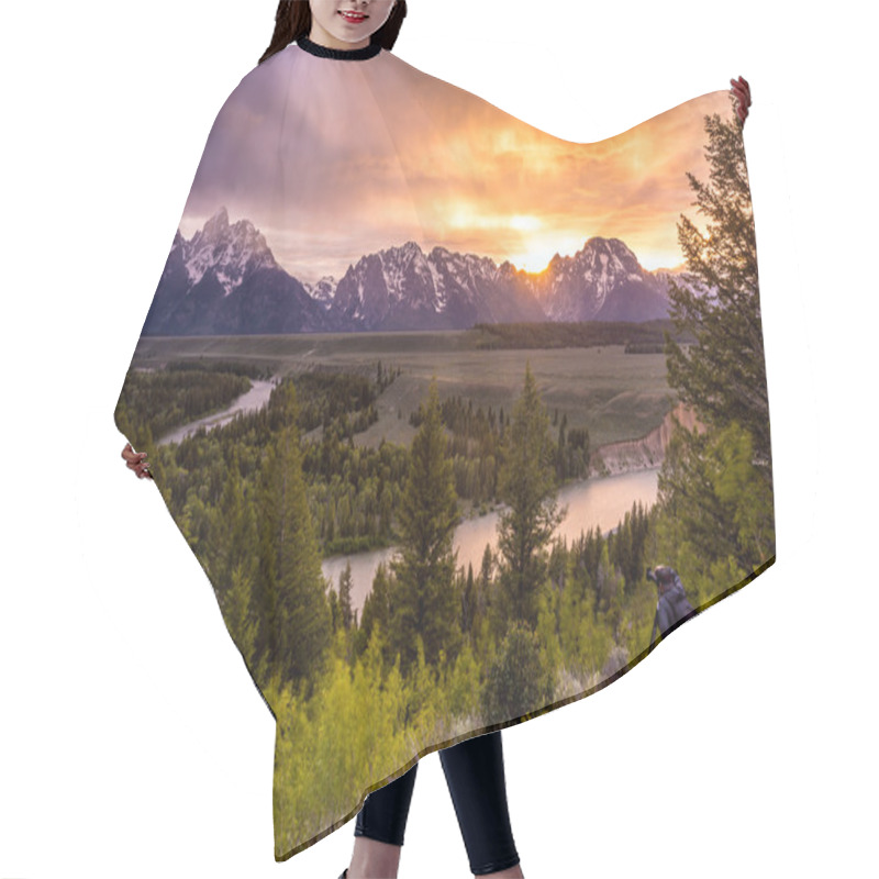 Personality  Grand Teton National Park Hair Cutting Cape