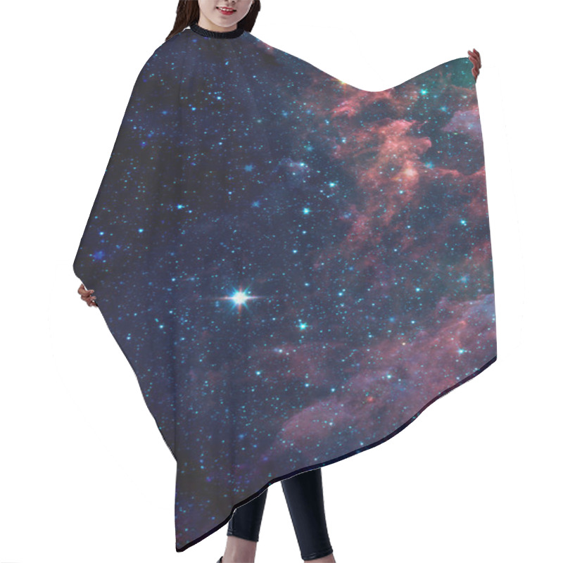 Personality  Being Shone Nebula Hair Cutting Cape