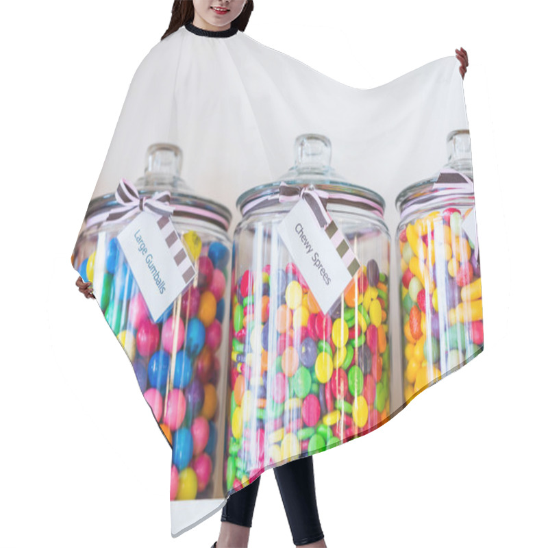 Personality  Candy Store Hair Cutting Cape