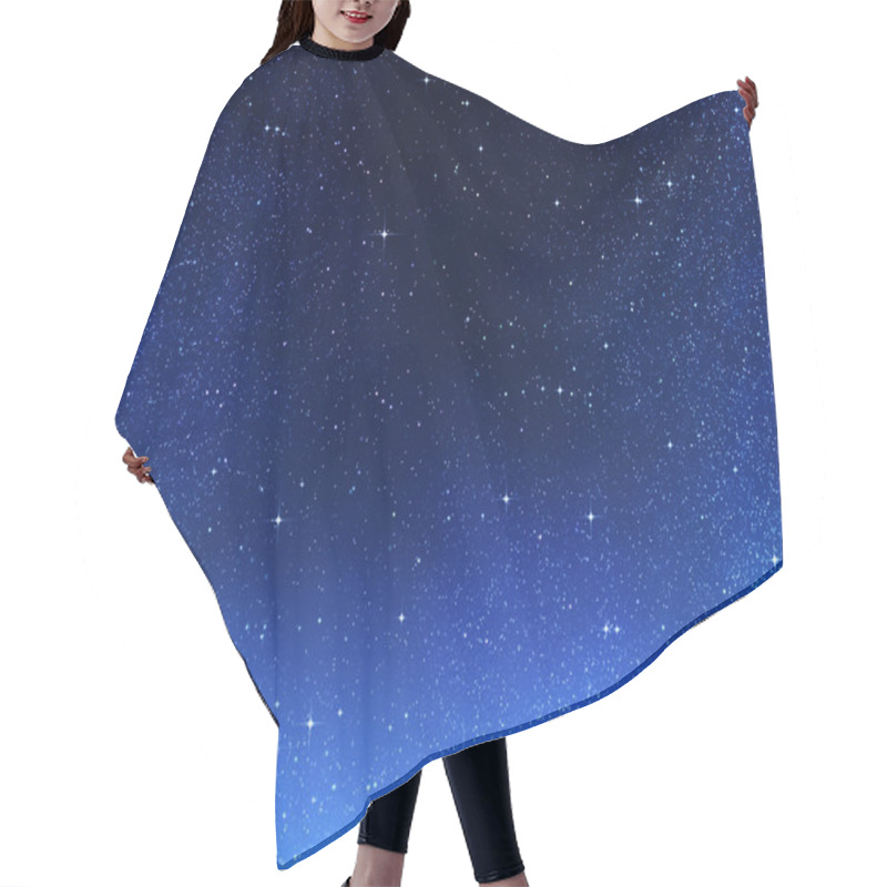 Personality  Stars In Space Or Night Sky Hair Cutting Cape