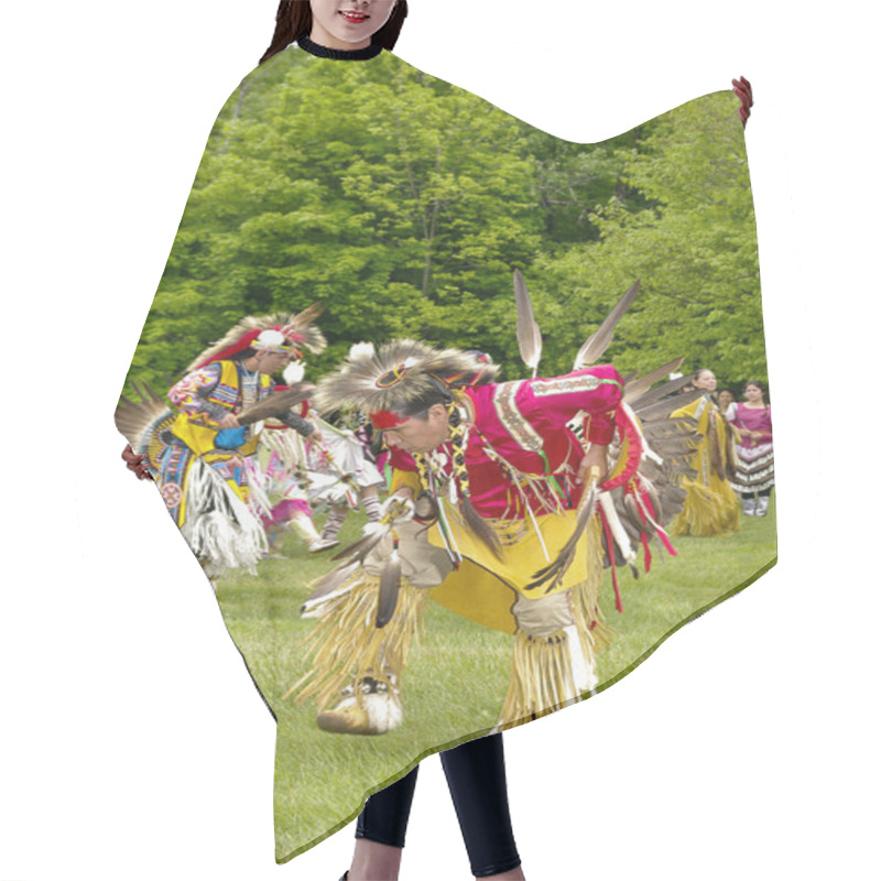 Personality  Tribal Dancers Hair Cutting Cape