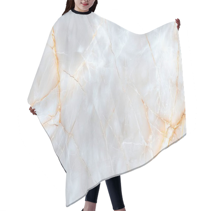 Personality  Elegant Marble Texture With Gold Veins, Perfect For Backgrounds, Interior Design, And Digital Art Projects. Hair Cutting Cape