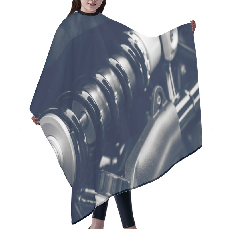 Personality  Shock Absorber  Motorcycle Hair Cutting Cape