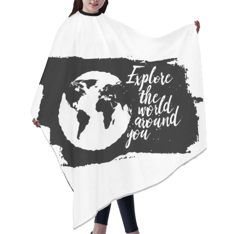 Personality  Explore The World Around You  Hair Cutting Cape