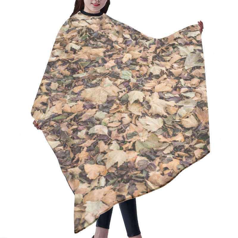 Personality  Autumn Leaves Hair Cutting Cape