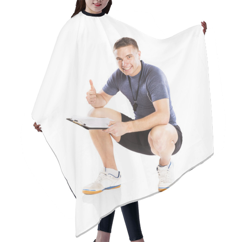 Personality  Fitness Coach Hair Cutting Cape