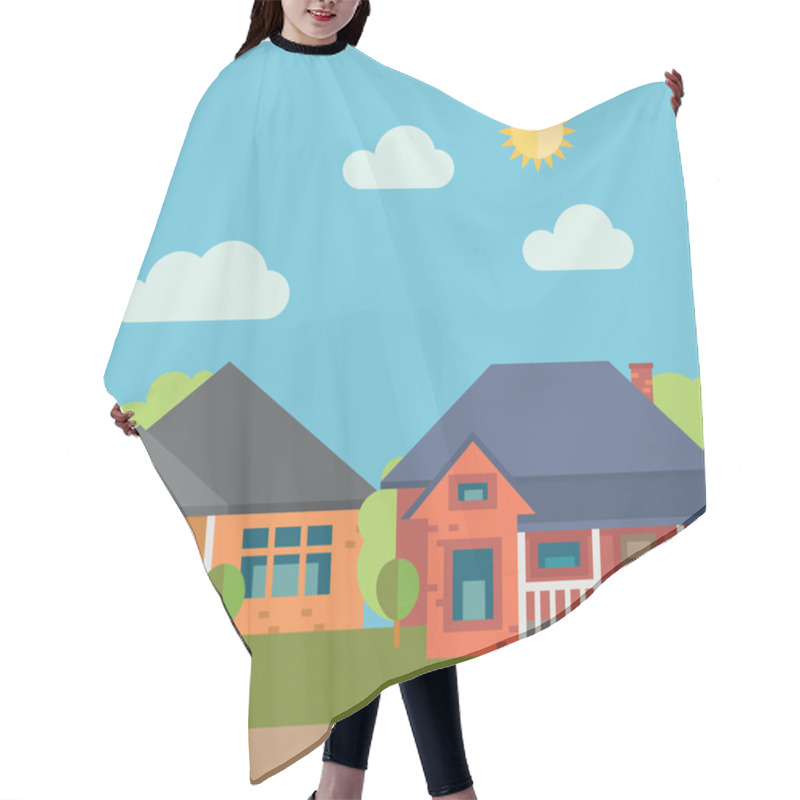 Personality  Residential House Hair Cutting Cape