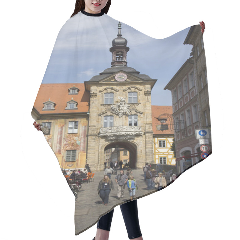 Personality  Bamberg City Hall, Germany Hair Cutting Cape